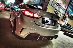 現代 Elantra X版 後保桿套件 後大包