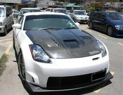 Nissan 03-08 350Z VT型 碳纖維引擎蓋