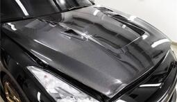 NISSAN GTR 碳纖維引擎蓋