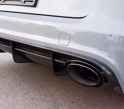 Audi RS6 13-18 碳纖維後下巴