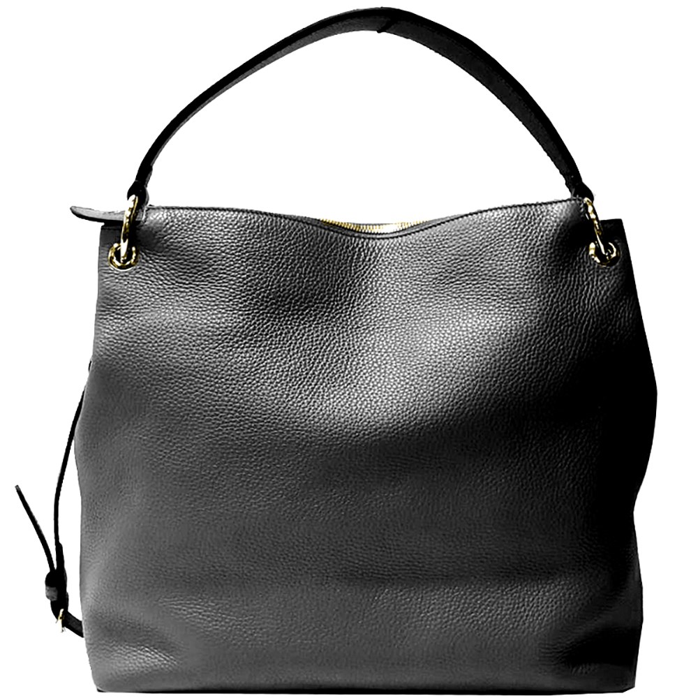 【GUCCI 】536194 SOHO流蘇荔枝牛皮肩背/斜背兩用包(黑色)