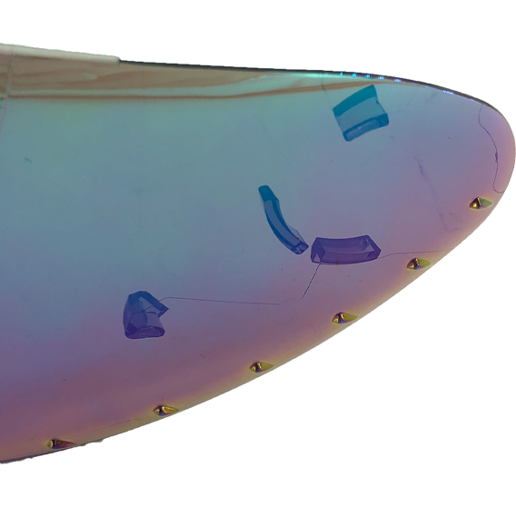 SHOEI X14 Z7 魔幻綠電鍍鏡片