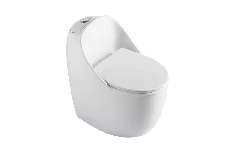 圓弧虹吸單體馬桶