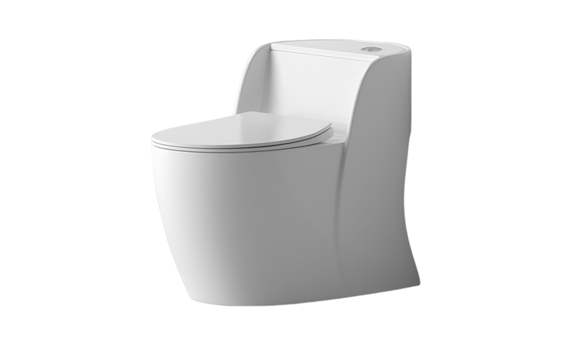 平蓋四龍捲單體馬桶