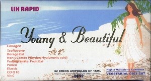 Young&Beautiful濃縮補精 15ml×32Ampoules(安瓶)/盒