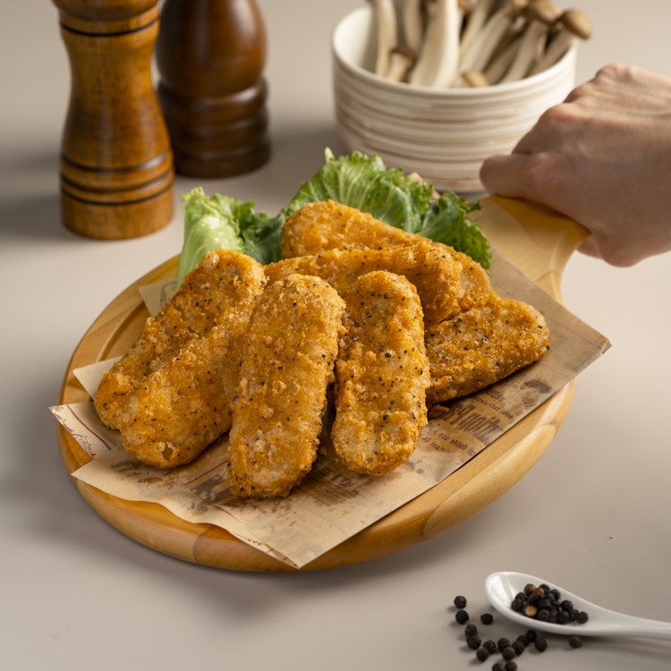 黑胡椒蝦排 (2)