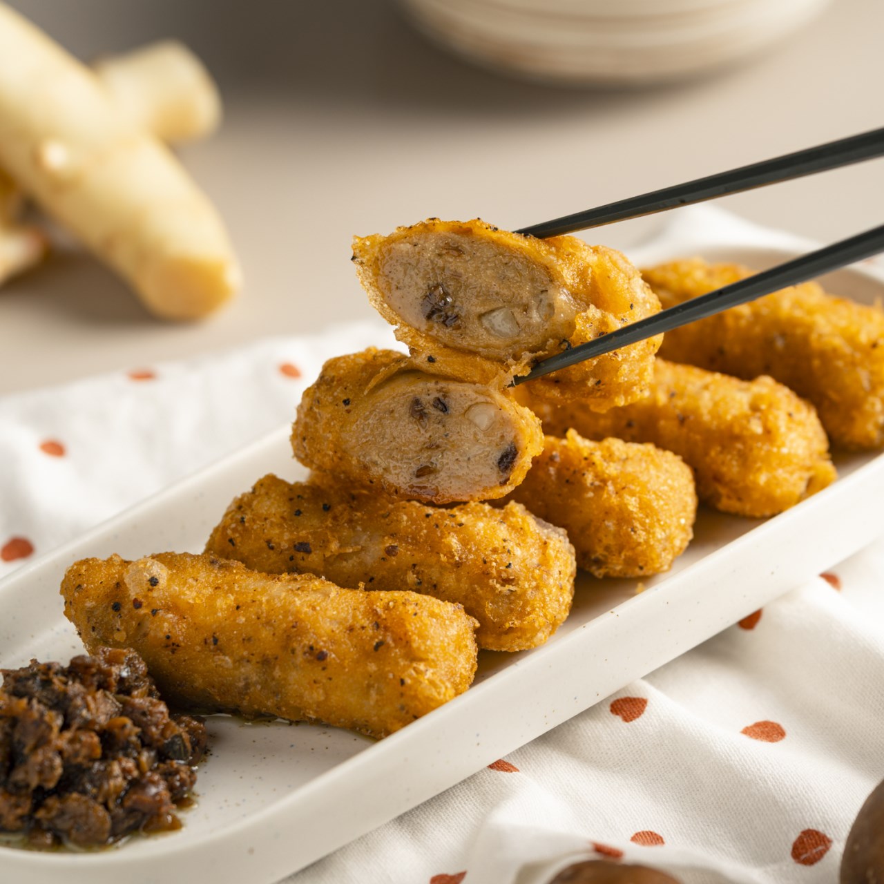 香菇素肉捲(蛋素)