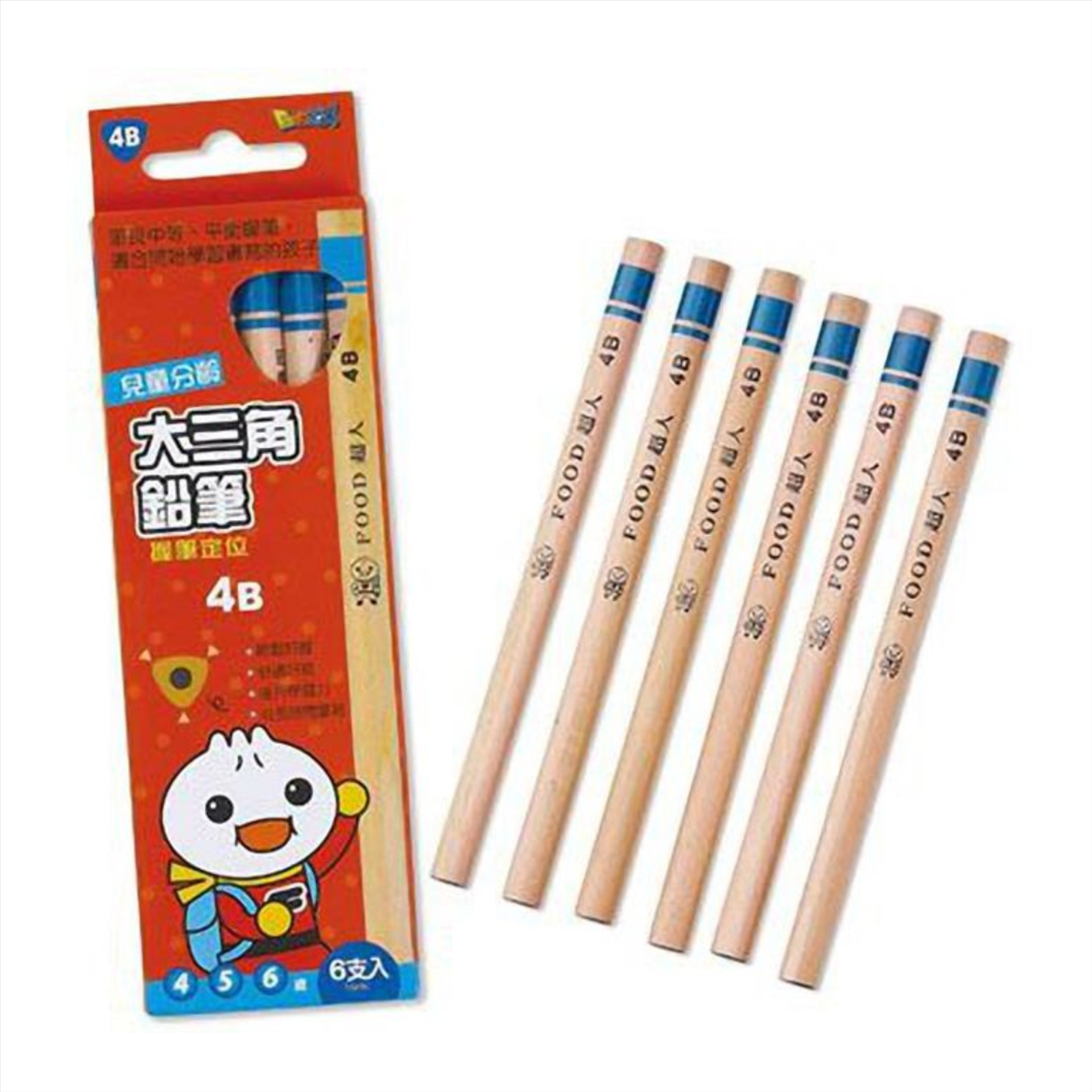 大三角鉛筆4B  052-03902