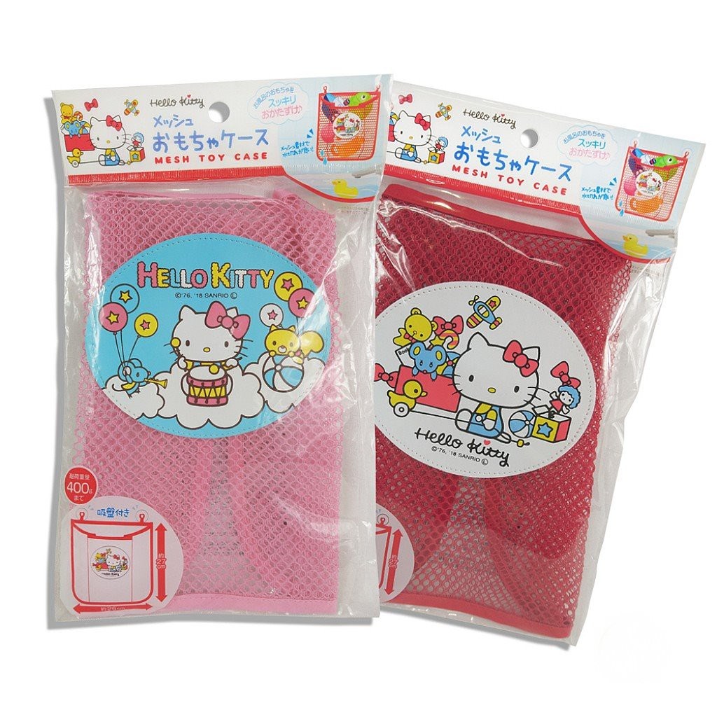 三麗鷗系列  Hello Kitty   11940 K/T 收納網袋附吸盤  4905687119402