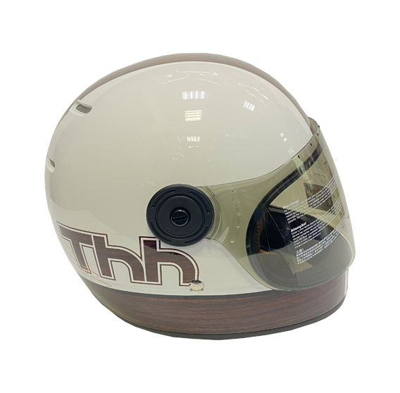 《遠古騎士》THH  TT01 頑童 白 雙D扣 復古 內襯全可拆洗 樂高帽 全罩安全帽