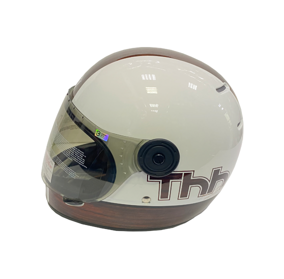 《遠古騎士》THH  TT01 頑童 白 雙D扣 復古 內襯全可拆洗 樂高帽 全罩安全帽