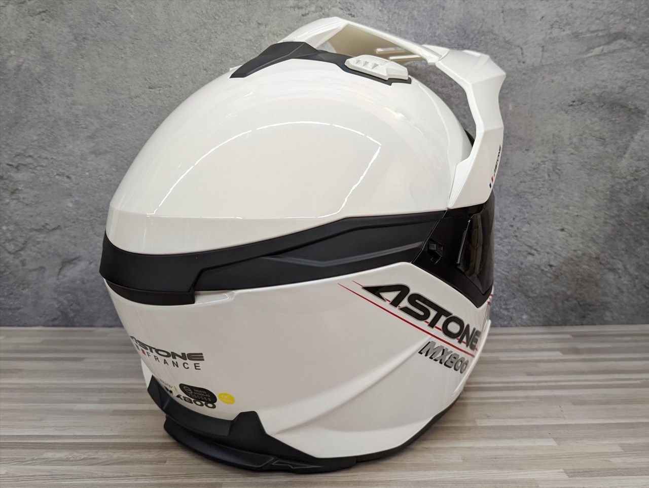 《遠古騎士》ASTONE MX800 BF5 素色 白 全罩式 多功能 快拆式安全帽