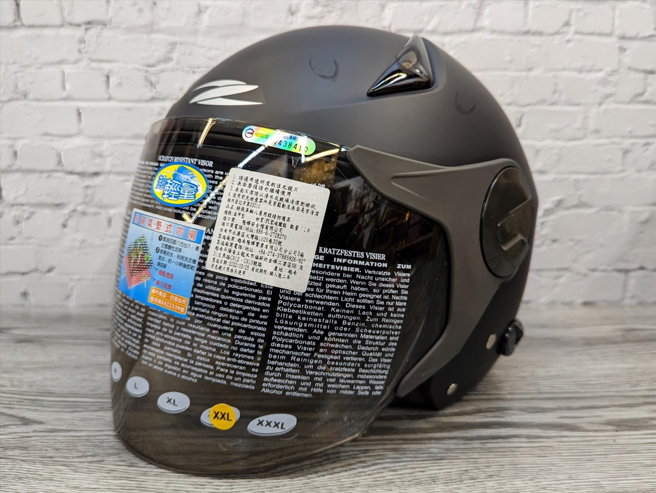 《遠古騎士》瑞獅 ZEUS 612A 素色 平光黑 半罩安全帽 內襯全可拆 ZS612-A