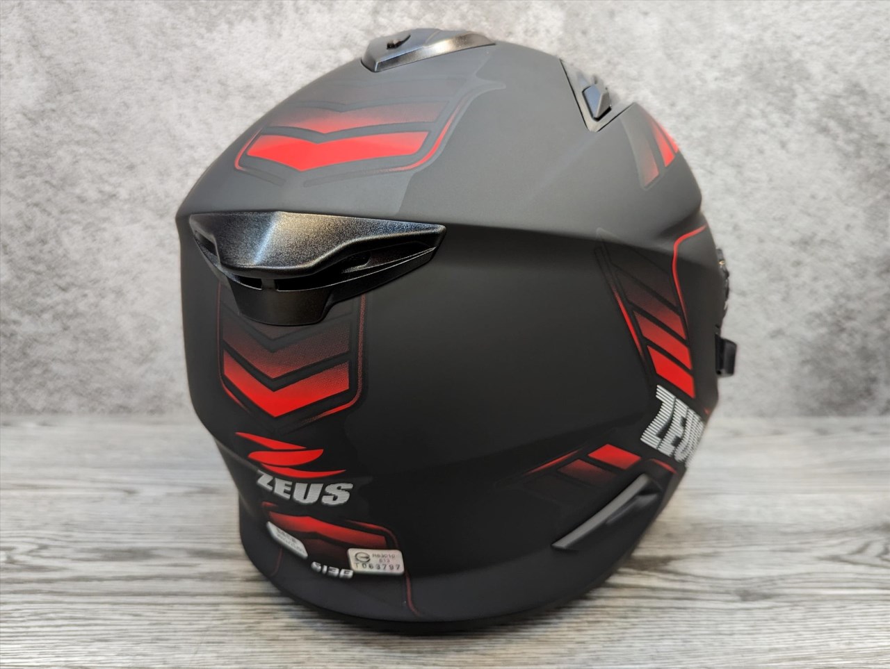 《遠古騎士》瑞獅 ZEUS 613B AJ10 消光黑紅 半罩安全帽 內襯全可拆 ZS613B