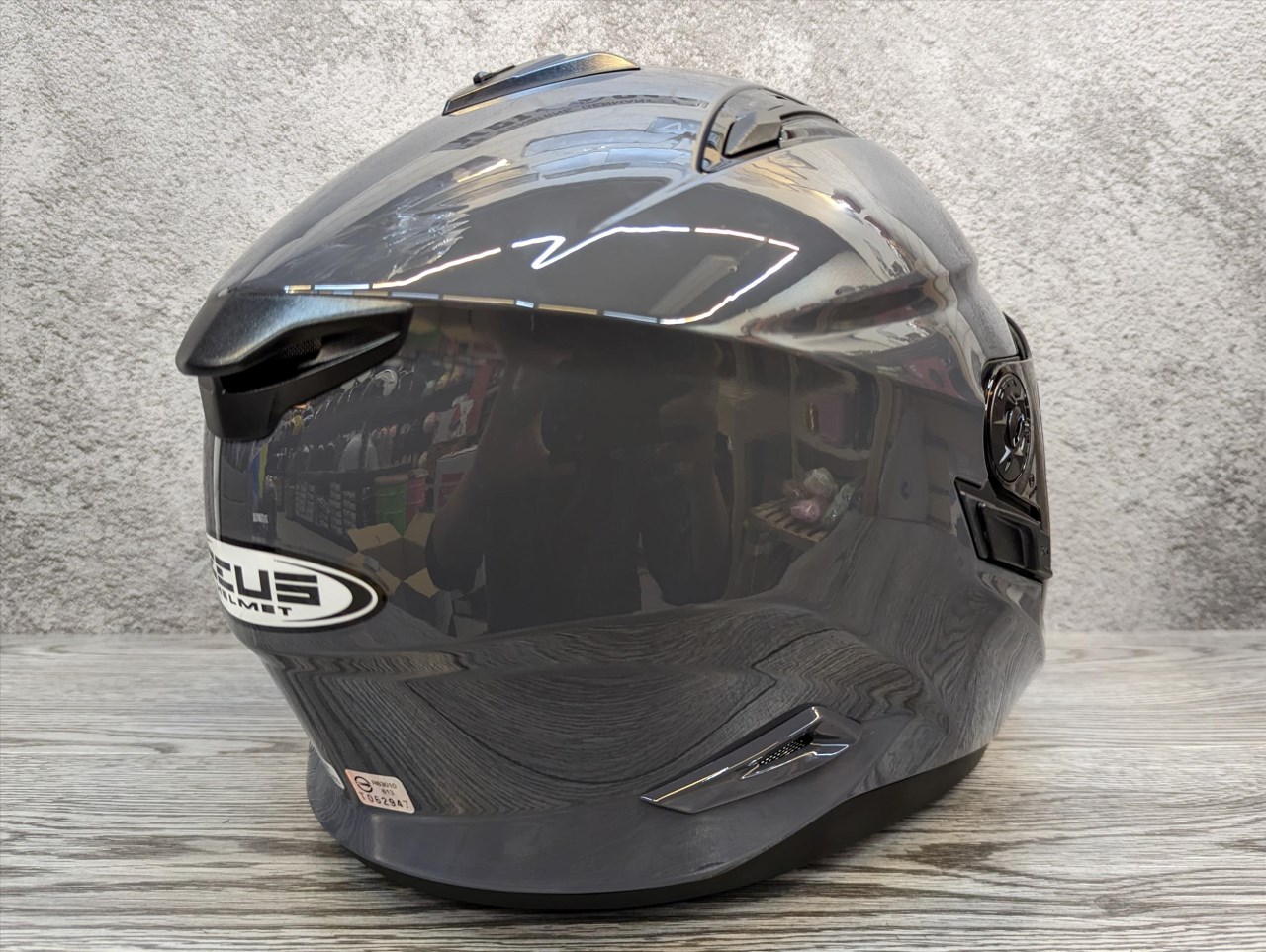 《遠古騎士》瑞獅 ZEUS 613B 素色 深灰 半罩安全帽 內襯全可拆 雙鏡片