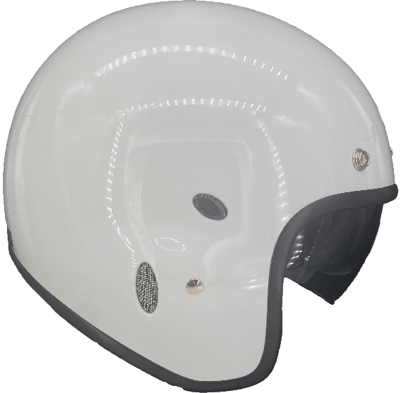 《遠古騎士》GP5 237阿帕契 隱藏式墨片 素色 亮白 復古帽 半罩 造型 安全帽 內襯全可拆洗