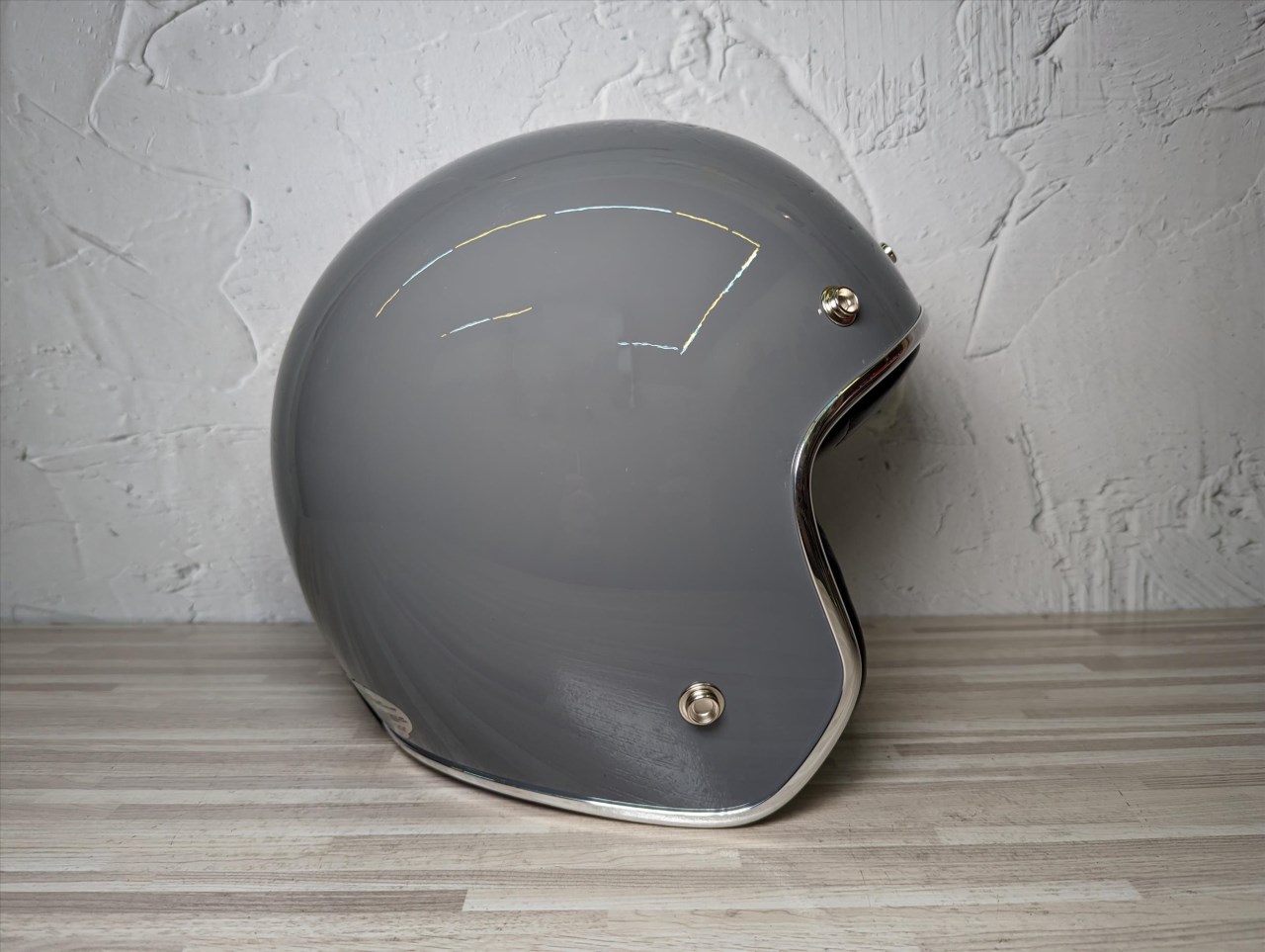 《遠古騎士》EVO CA309/310 精裝銀邊復古騎士帽 水泥灰 安全帽