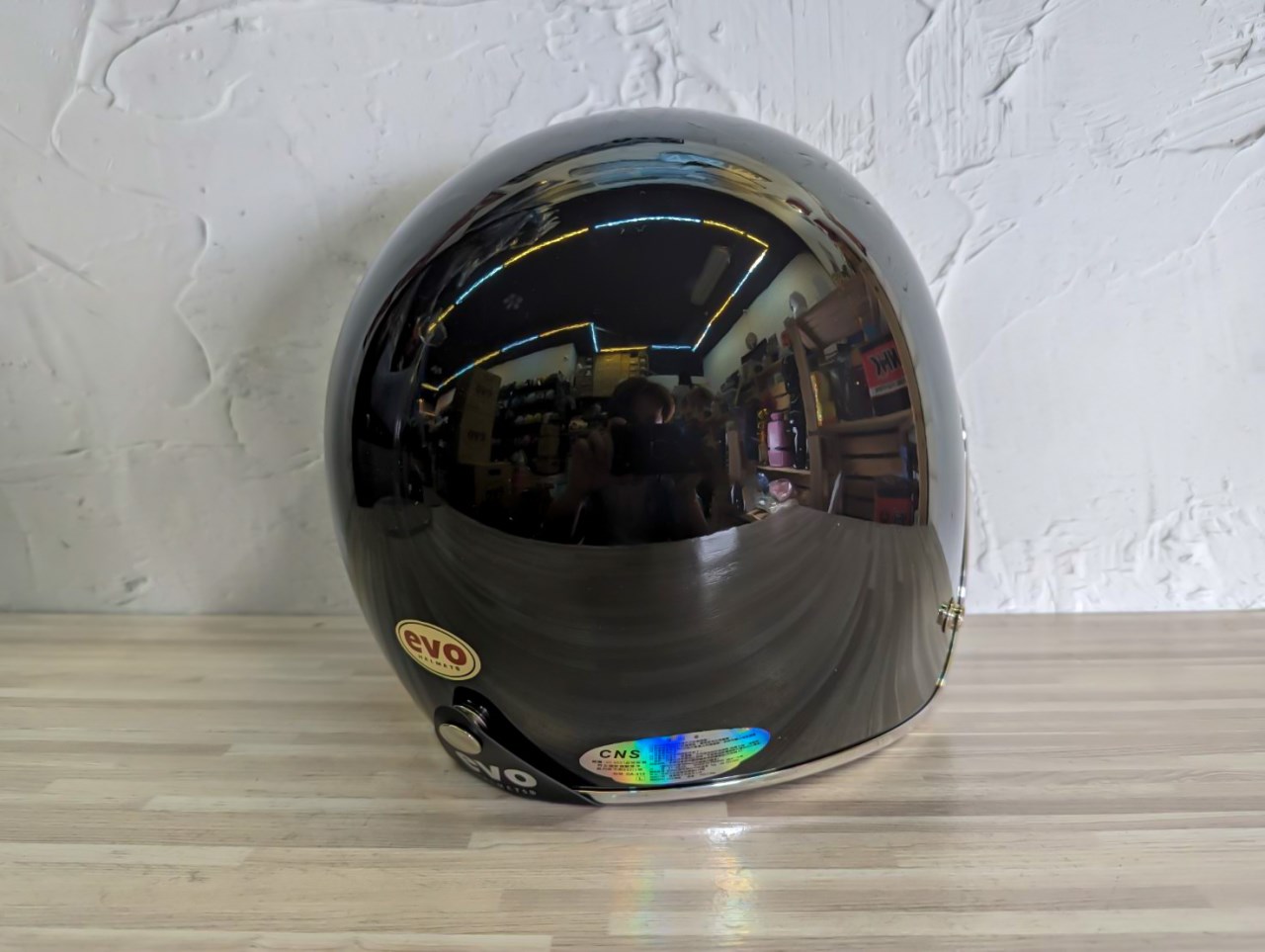 《遠古騎士》EVO CA309/310 精裝銀邊復古騎士帽 黑 安全帽