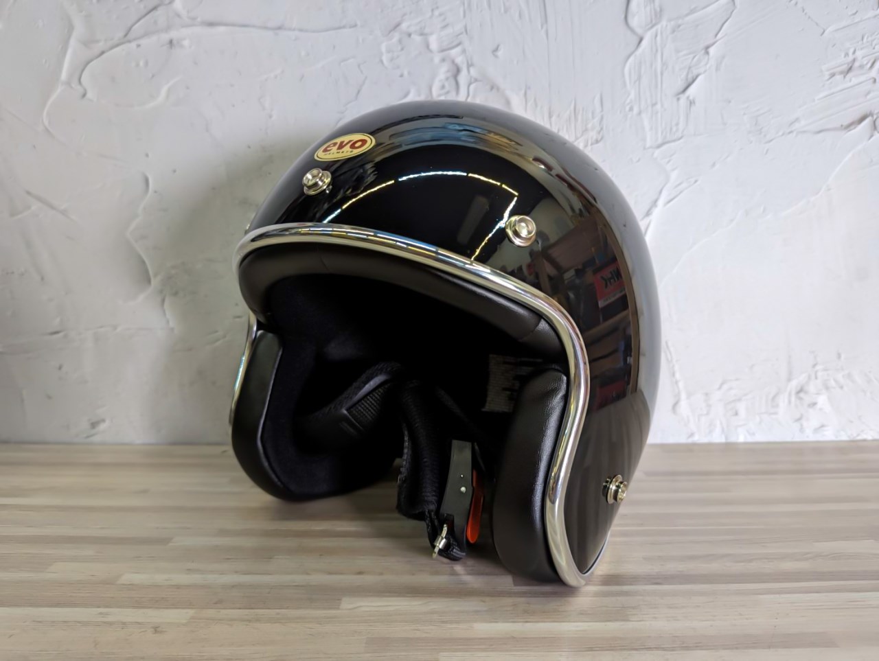 《遠古騎士》EVO CA309/310 精裝銀邊復古騎士帽 黑 安全帽