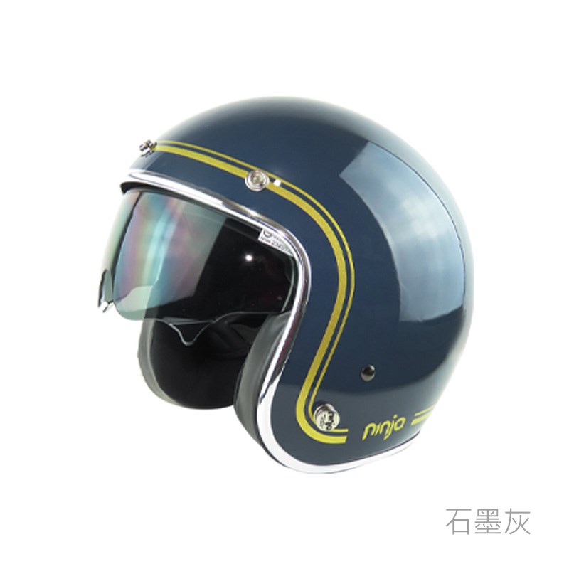 《遠古騎士》華泰 K-806J5 K-806S J5 雙線墨鏡騎士帽 復古帽 安全帽