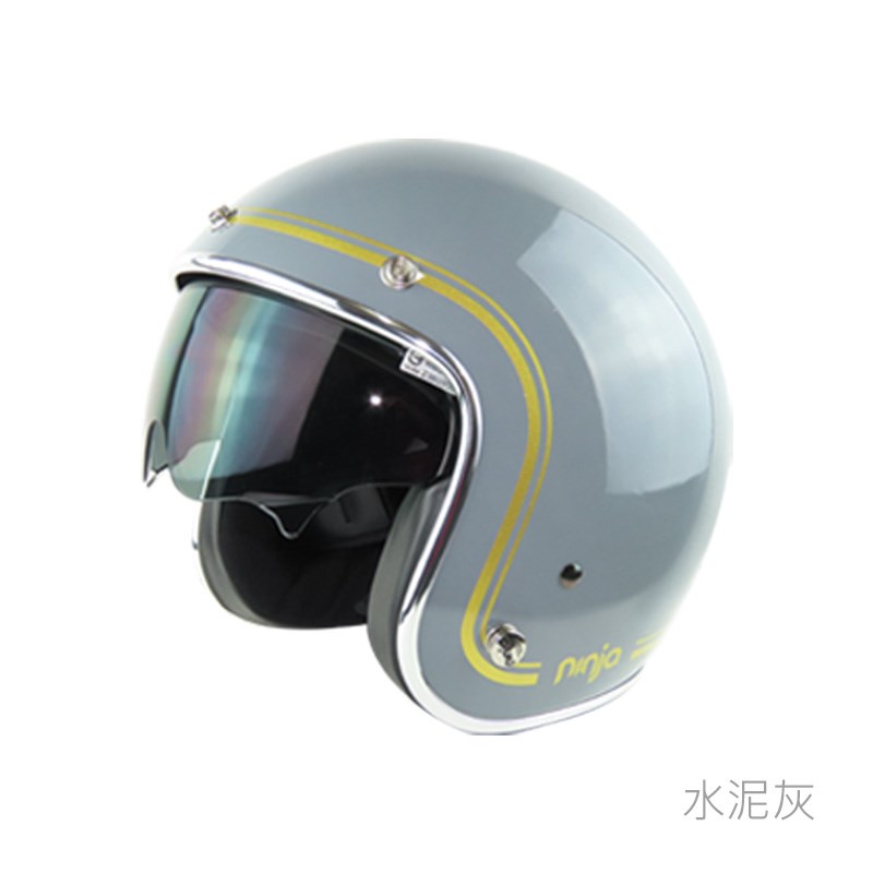 《遠古騎士》華泰 K-806J5 K-806S J5 雙線墨鏡騎士帽 復古帽 安全帽