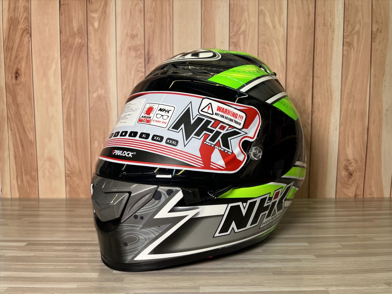 《遠古騎士》NHK GP-R Tech RG87 TKKR 亮灰綠 選手帽 全罩式安全帽