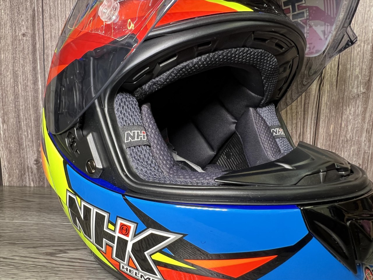 《遠古騎士》NHK GP-R Tech RYU6 亮深藍 選手帽 全罩式安全帽