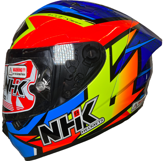 《遠古騎士》NHK GP-R Tech RYU6 亮深藍 選手帽 全罩式安全帽