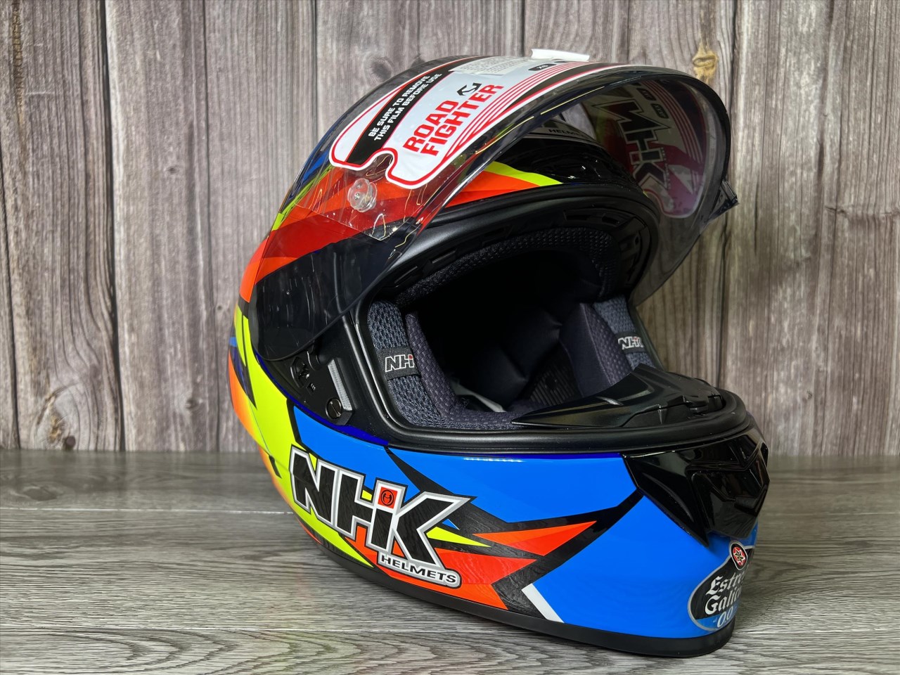 《遠古騎士》NHK GP-R Tech RYU6 亮深藍 選手帽 全罩式安全帽