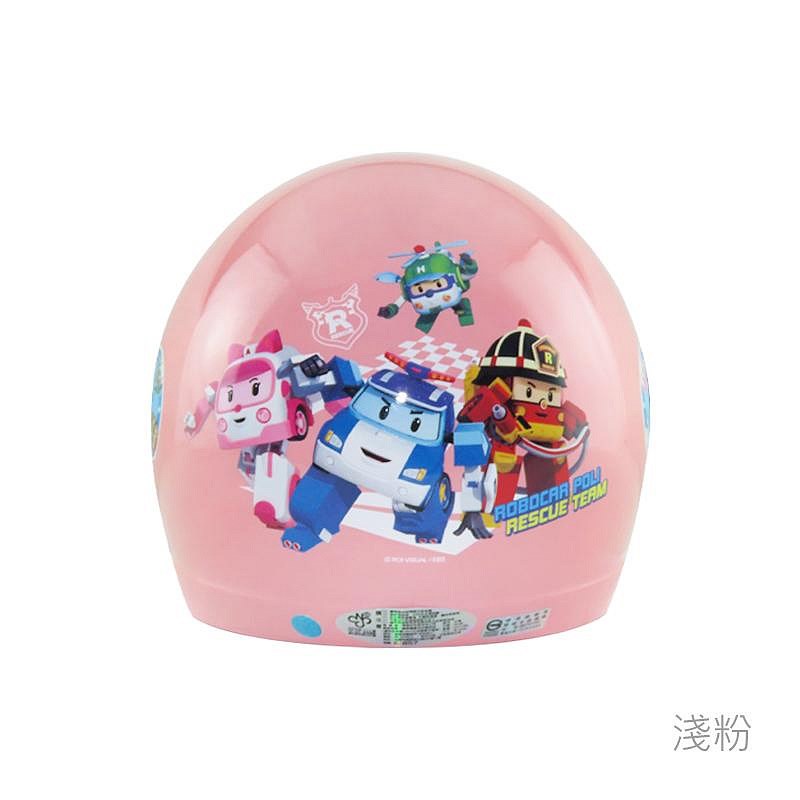 《遠古騎士》華泰 K857 K856 PO-6 波力變身款 兒童安全帽 童帽 中童大童小童