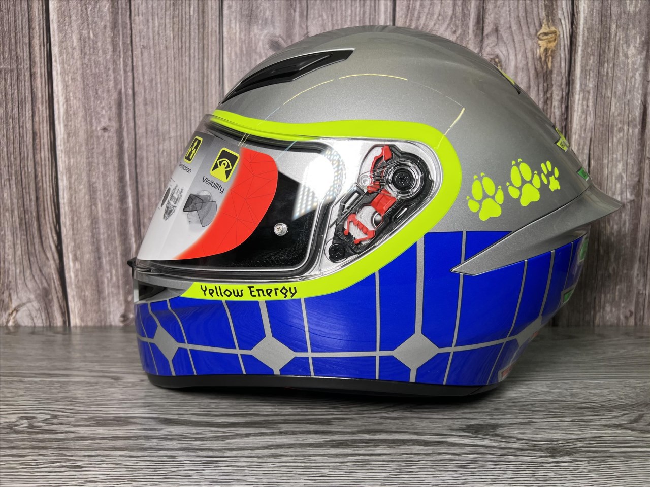 《遠古騎士》AGV K-1 Mugello 2015 能量 全罩安全帽入門亞洲版 K1義大利