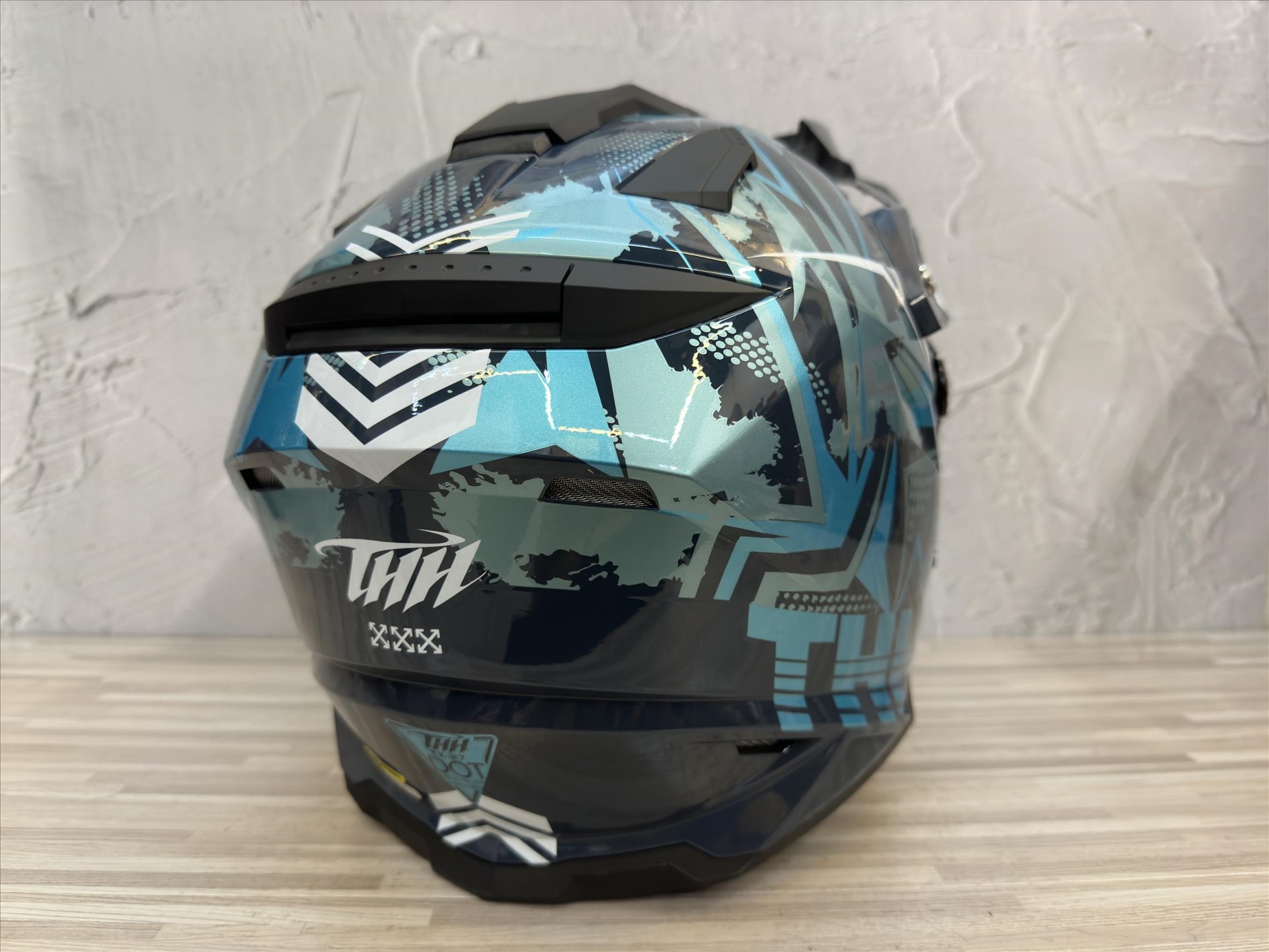 《遠古騎士》THH TX-27SP 野戰王 海洋迷彩 內墨鏡 越野帽 安全帽 全可拆