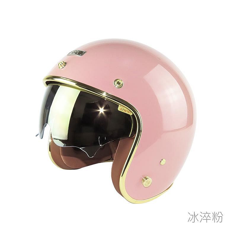 《遠古騎士》華泰 K-806B 涼感晶淬墨鏡 安全帽 騎士帽 復古帽 K-806S B