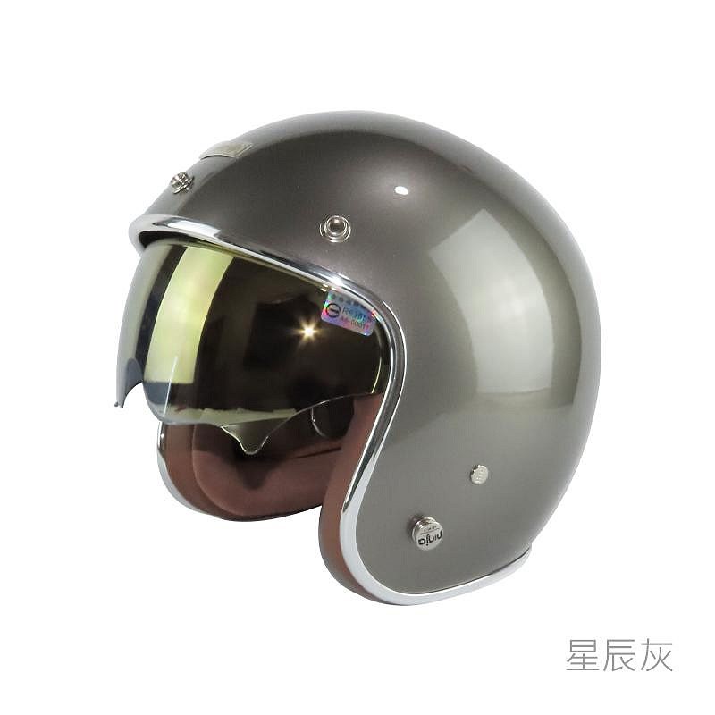 《遠古騎士》華泰 K-806B 涼感晶淬墨鏡 安全帽 騎士帽 復古帽 K-806S B