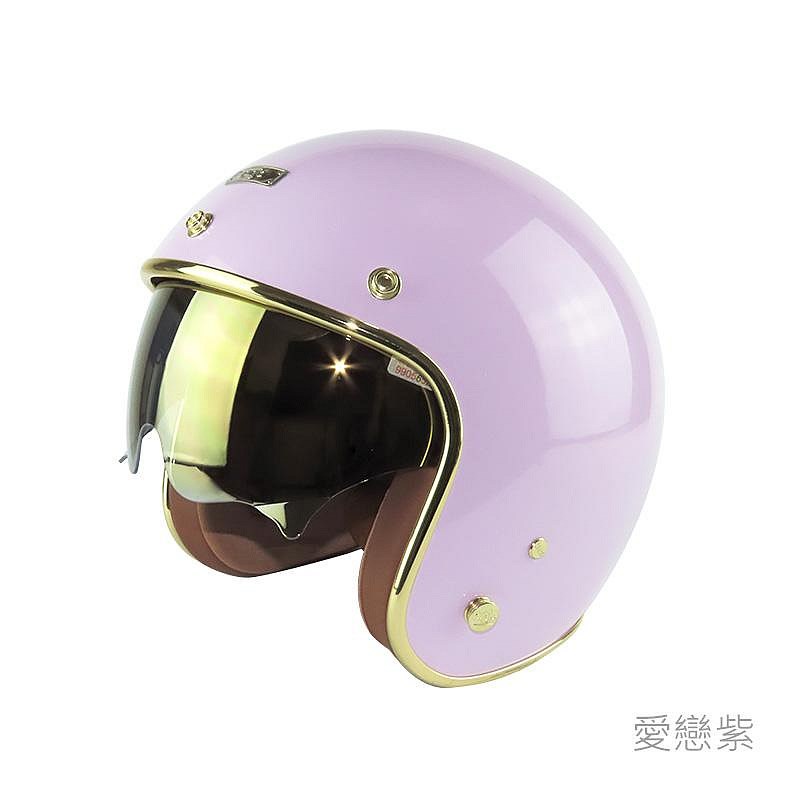 《遠古騎士》華泰 K-806B 涼感晶淬墨鏡 安全帽 騎士帽 復古帽 K-806S B