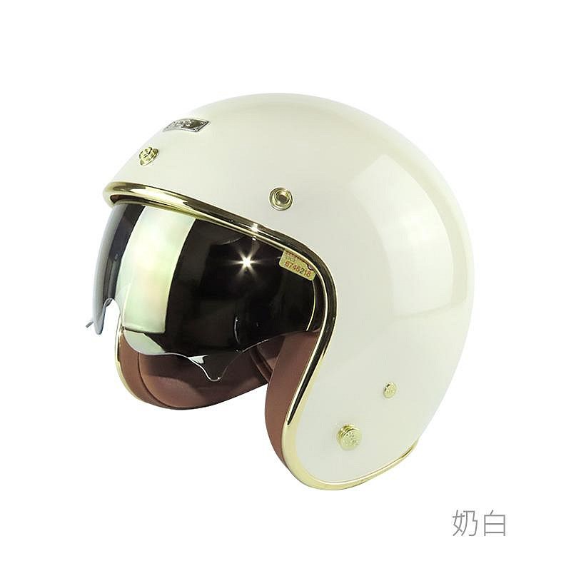《遠古騎士》華泰 K-806B 涼感晶淬墨鏡 安全帽 騎士帽 復古帽 K-806S B