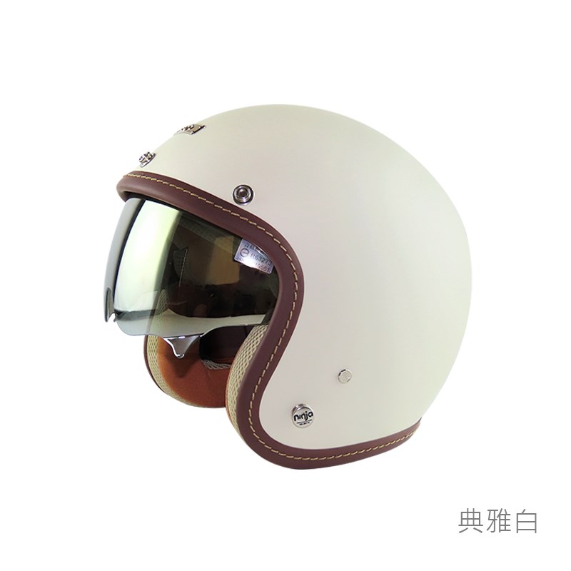 《遠古騎士》華泰 K-806A+ 醺砂墨鏡 內鏡騎士帽 安全帽 復古帽 K-806S A+