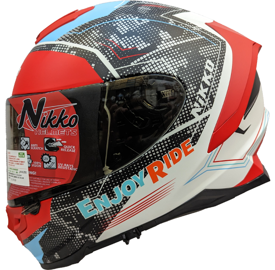 Nikko N-806 II 閃光煙硝_夜光BOOM 嗆椒炸彈 全罩 內鏡片 安全帽 第二代