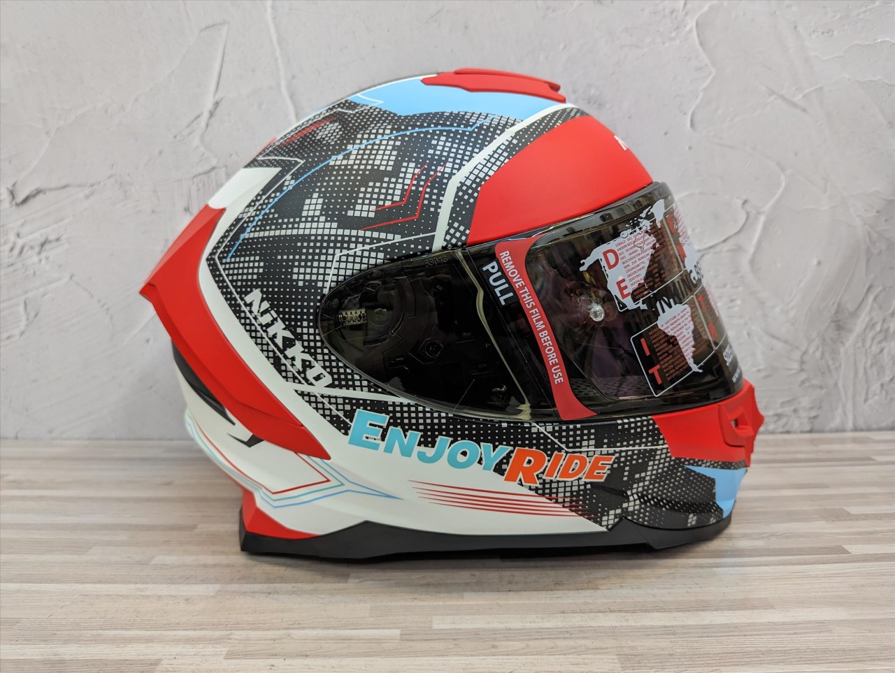 Nikko N-806 II 閃光煙硝_夜光BOOM 嗆椒炸彈 全罩 內鏡片 安全帽 第二代