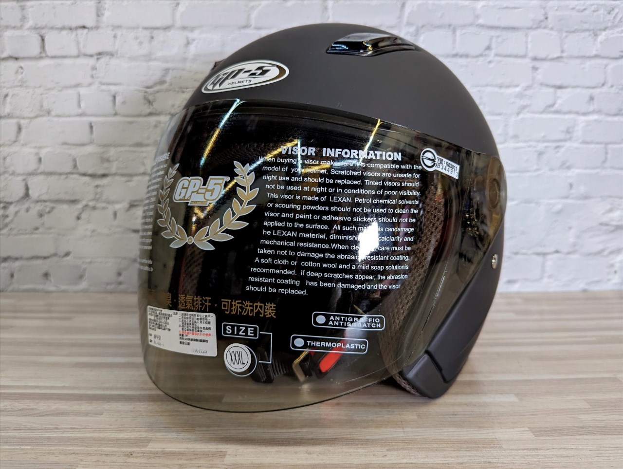 《遠古騎士》GP5 A209 GP-5 209 加大帽體 半罩 消光黑 安全帽 大頭專用 內襯全可拆洗