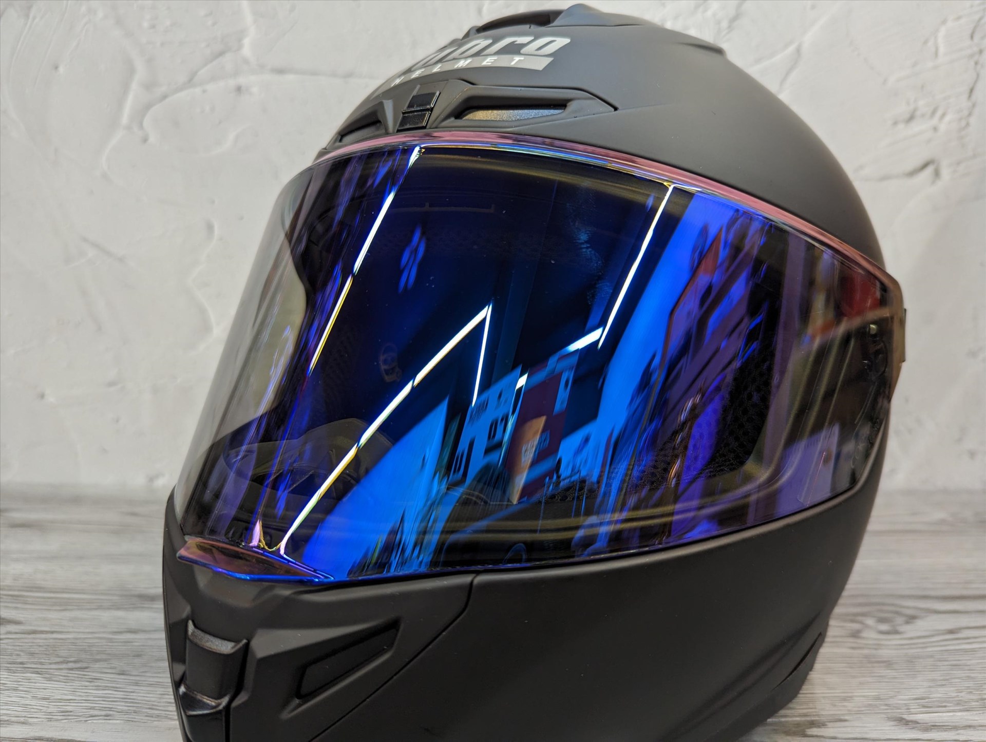 《遠古騎士》LUBRO CORSA TECH 全罩安全帽原廠專用鏡片 淺鍍藍鏡片