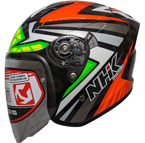 《遠古騎士》NHK S1 GP PRO IO48#2 內藏墨片半罩式安全帽
