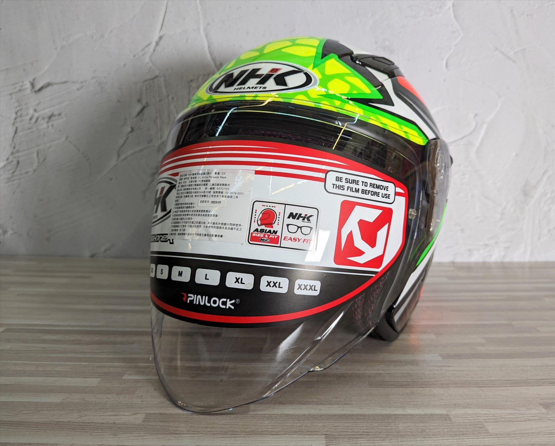 《遠古騎士》NHK S1 GP PRO IO48#2 內藏墨片半罩式安全帽