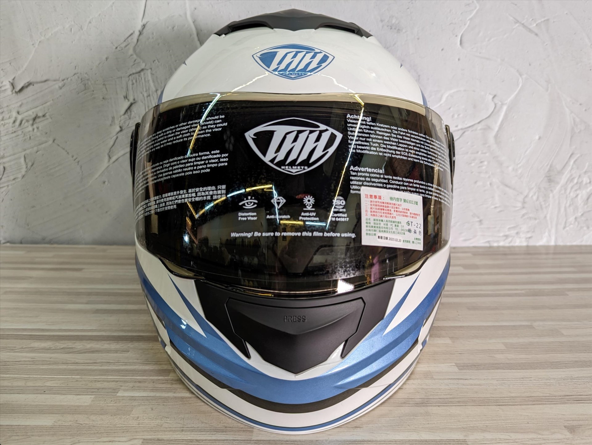 《遠古騎士》THH T-797N SPRINT衝刺 白/鈦灰 內墨鏡可樂帽 安全帽 全可拆