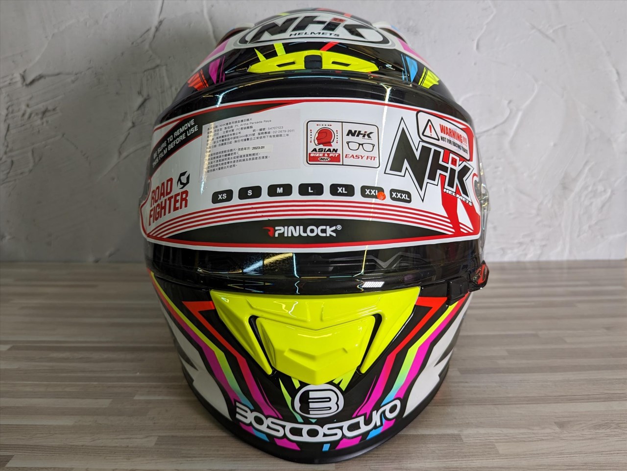 《遠古騎士》NHK GP-R Tech AL21#1 Alonso Lopez 選手帽 全罩式安全帽