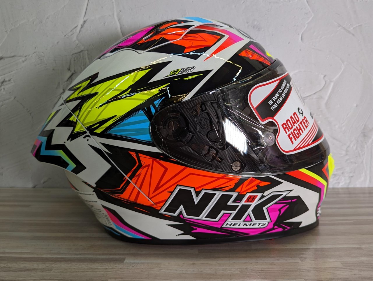 《遠古騎士》NHK GP-R Tech AL21#1 Alonso Lopez 選手帽 全罩式安全帽