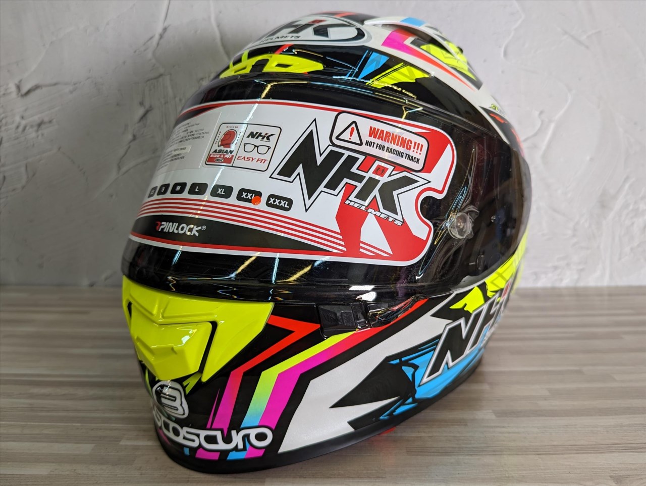 《遠古騎士》NHK GP-R Tech AL21#1 Alonso Lopez 選手帽 全罩式安全帽