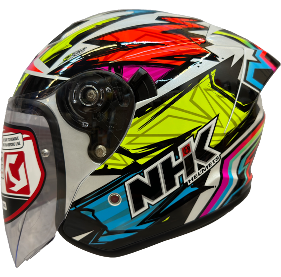 《遠古騎士》NHK S1 GP PRO AL21#1 內藏墨片半罩式安全帽