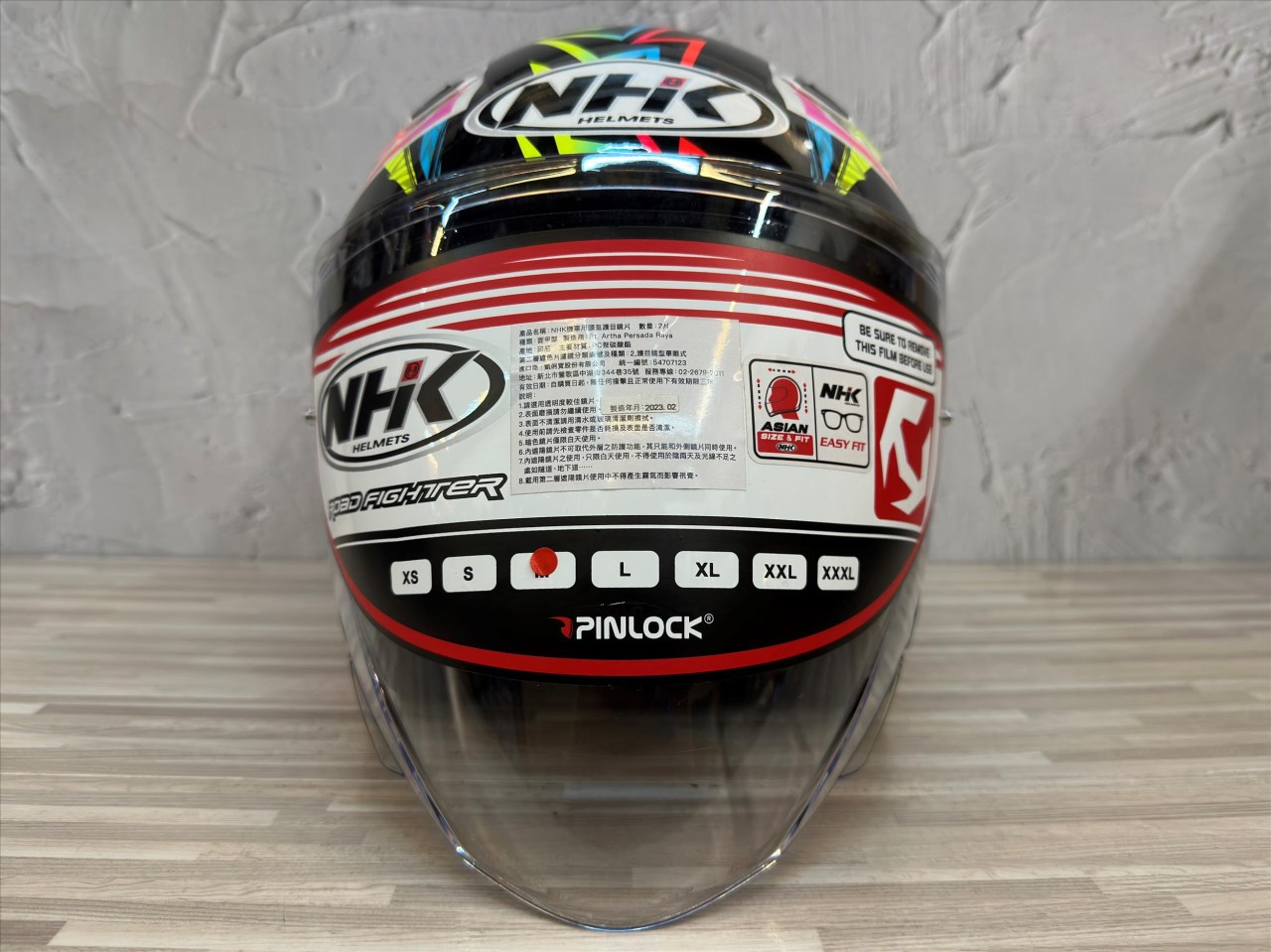 《遠古騎士》NHK S1 GP PRO AL21#1 內藏墨片半罩式安全帽