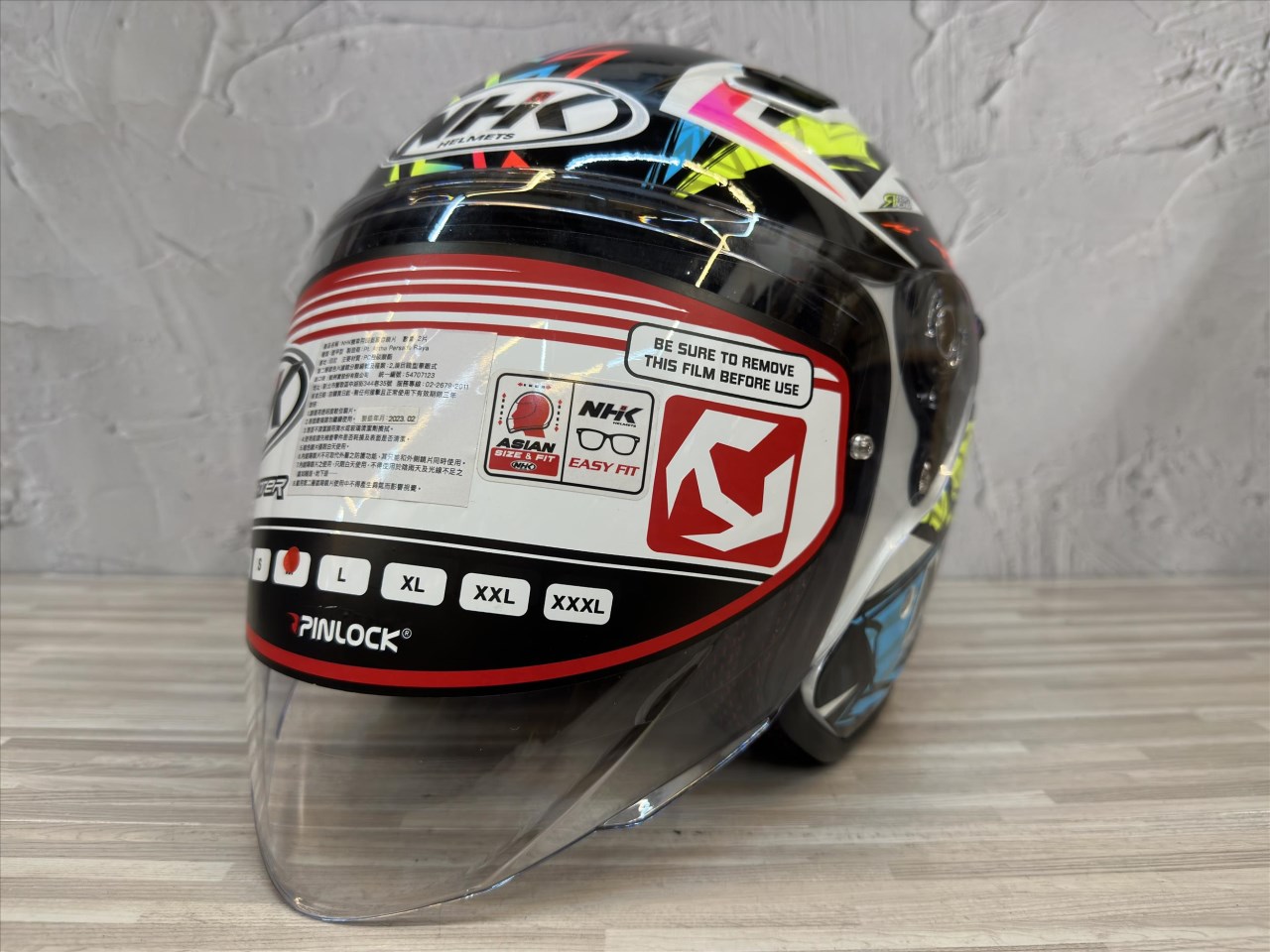 《遠古騎士》NHK S1 GP PRO AL21#1 內藏墨片半罩式安全帽